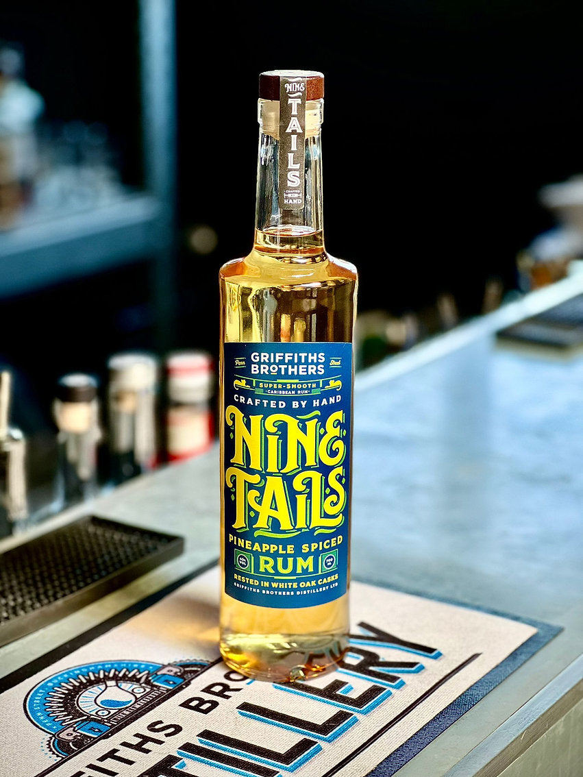 Griffiths Brothers Limited Edition "Nine Tails Pineapple Spiced Rum" - 70cl - 40%