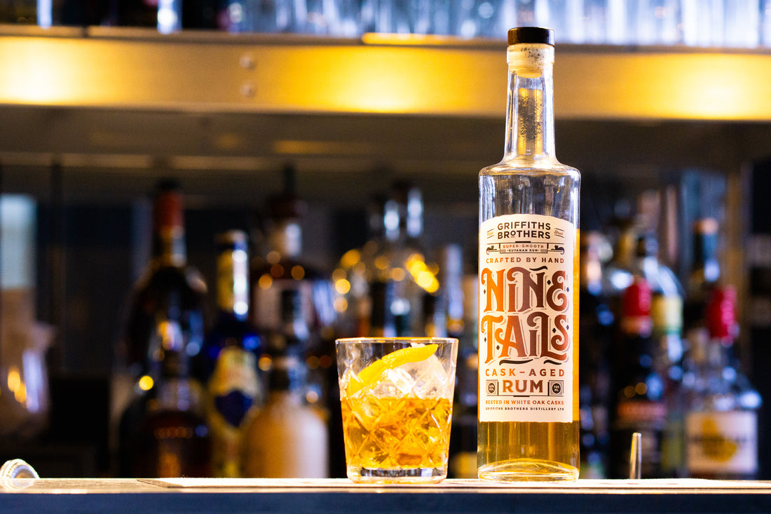 Griffiths Brothers Nine Tails Cask-Aged Rum (70cl, 42%)