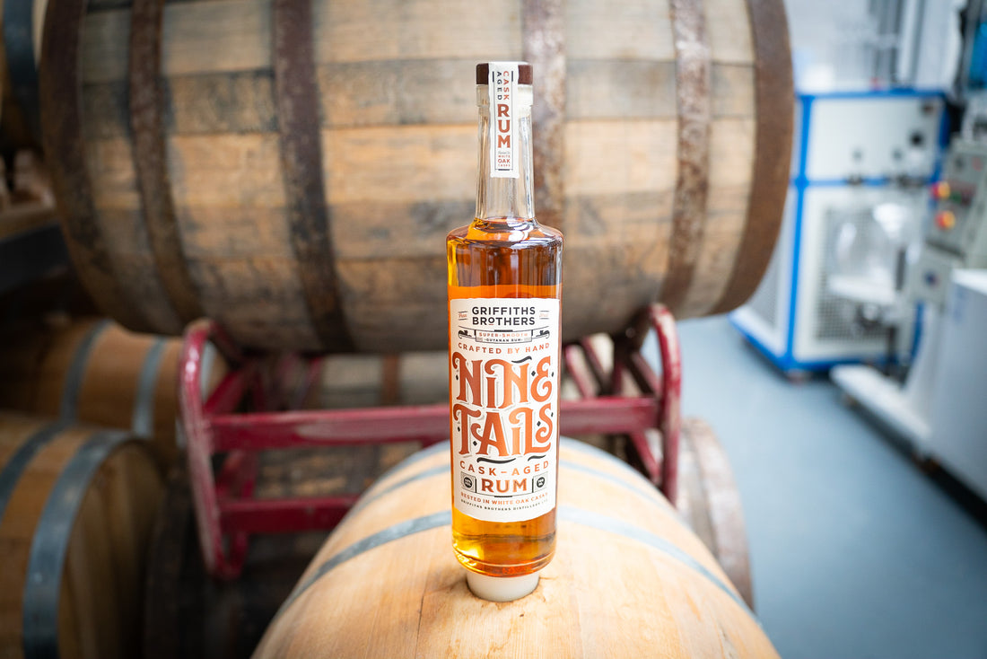 Griffiths Brothers Nine Tails Cask-Aged Rum (70cl, 42%)