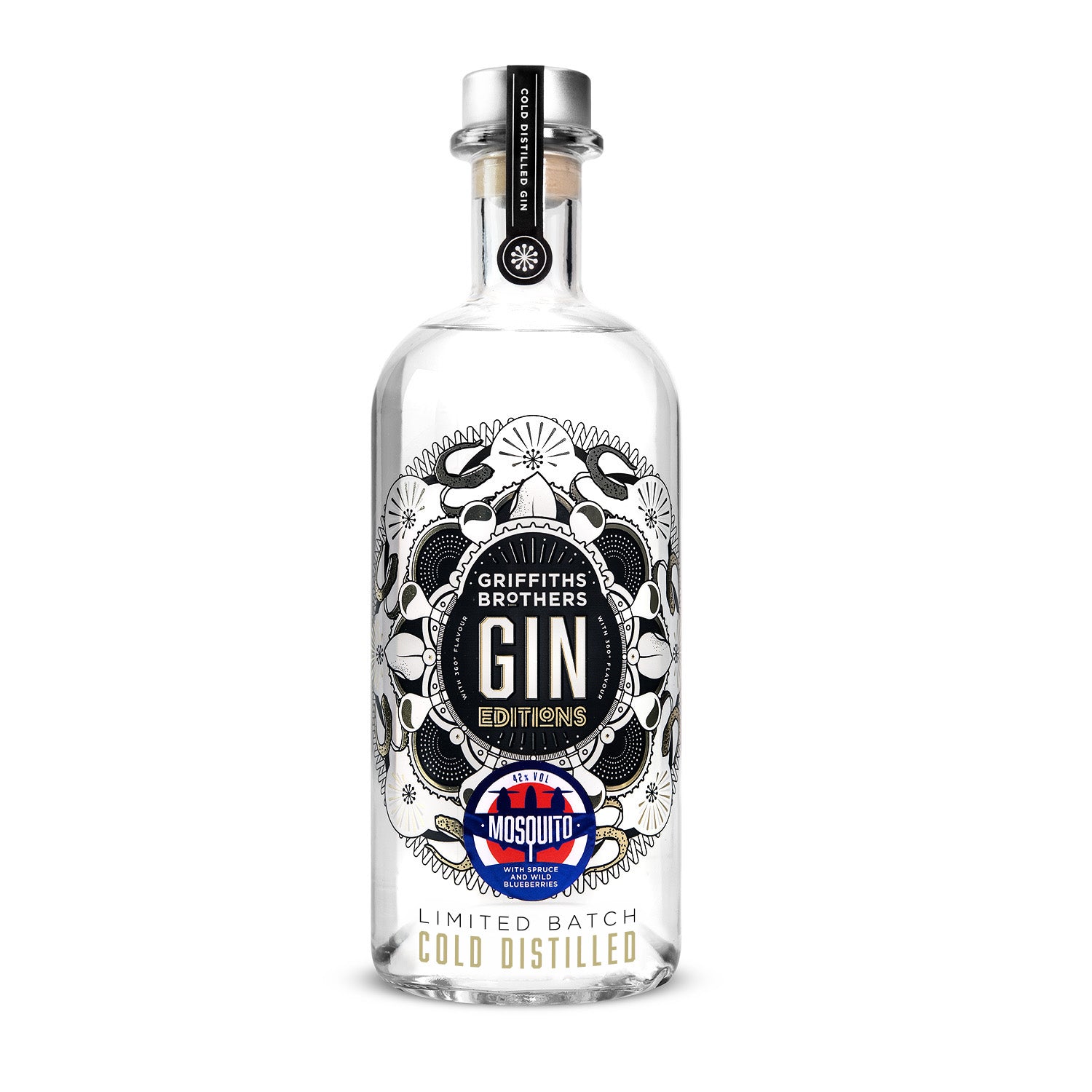 Griffiths Brothers Mosquito Gin (70cl, 42%)