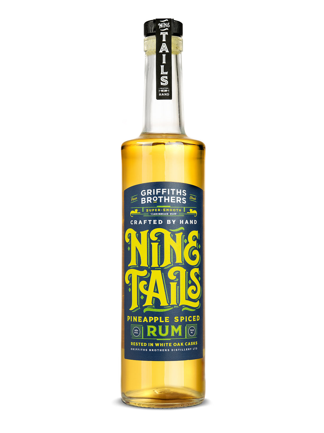 Griffiths Brothers Limited Edition "Nine Tails Pineapple Spiced Rum" - 70cl - 40%