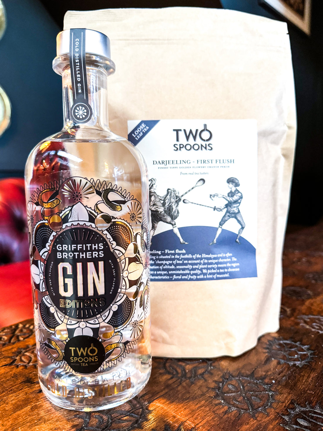Griffiths Brothers Limited Edition "Two Spoons Gin" - 70cl - 43%
