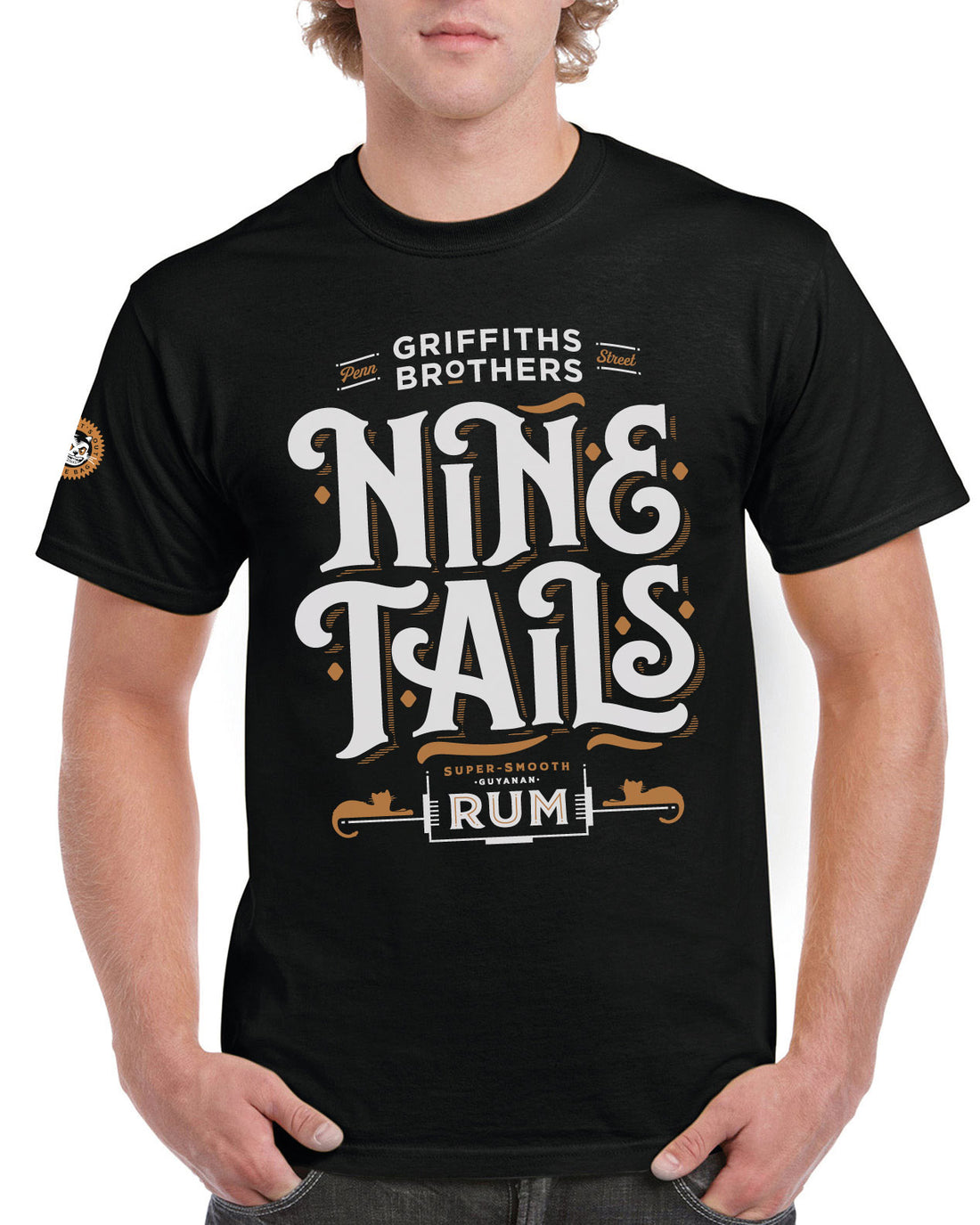 Nine Tails T-shirt Black
