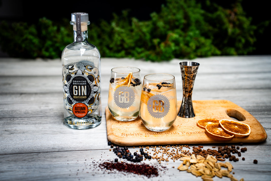 Griffiths Brothers Limited Edition "Autumn Gin" - 70cl - 44%